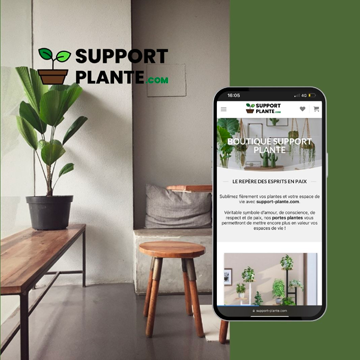 Support plante